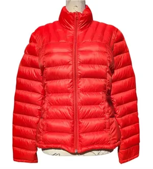 Bernardo Women's Goose‎ Down Zip-up Puffer Jacket in Red Size Medium thumbnail 1