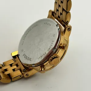 Fossil ES3380 Rose-gold St. Steel Women’s Chronograph Watch Working New Battery thumbnail 6