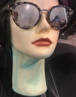 Guess Black Frame Glasses mirror lens thumbnail 1