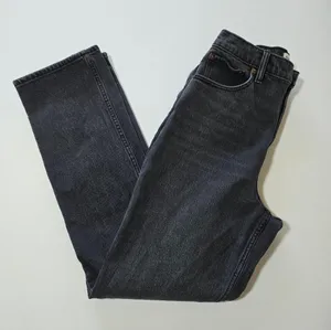 Abercrombie & Fitch Black 90s Straight Ultra High Rise Jeans Size 28/6 thumbnail 3