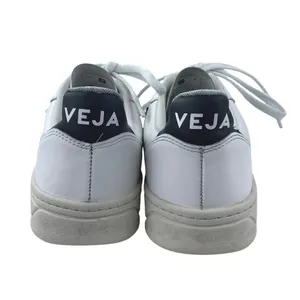 Veja V-10 Women's White Leather Low Top Lace Up Athletic Sneakers Shoes Size 8 thumbnail 3