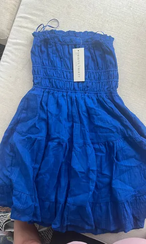 Blue dress thumbnail 1