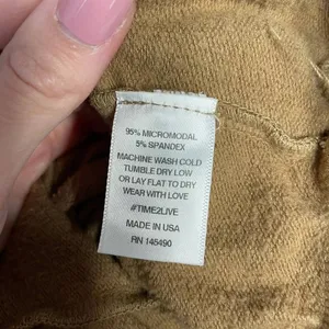 Electric‎ & Rose Melrose Micromodal Hoodie Honey Tan Brown Size Medium thumbnail 8