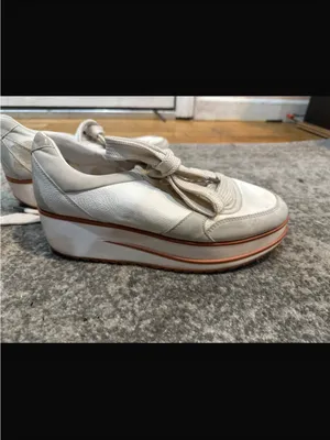 Zara White Casual Sneakers thumbnail 3