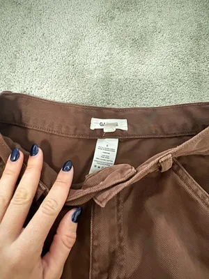 Garage Brown Cargo Pants Baggy thumbnail 5