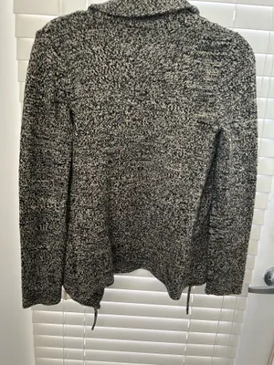 Black and tan Ralph Lauren cardigan thumbnail 5