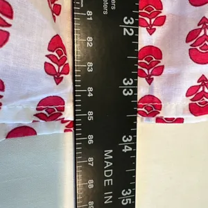 NWT Philosophy Maxi Skirt Large Red/White Floral Tiered Boho Festival Peasant thumbnail 8