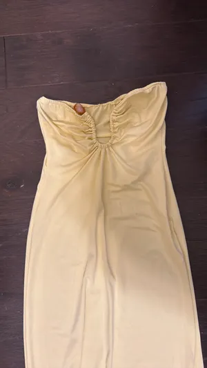 SHEIN Yellow Beach Dress Size XS thumbnail 2