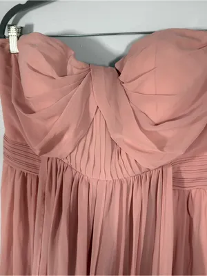 Birdy Grey Grace Convertible Chiffon Gown Plus Size 3X Rose thumbnail 5