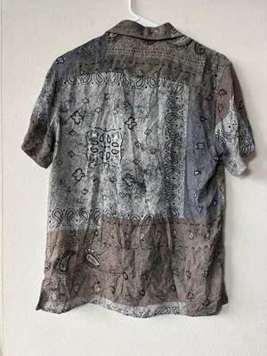BP Patterned Button Down - Size XXS NWT thumbnail 2