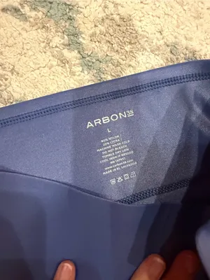 Carbon38 Takara Shine Leggings Blue Size L High Rise 27” thumbnail 5