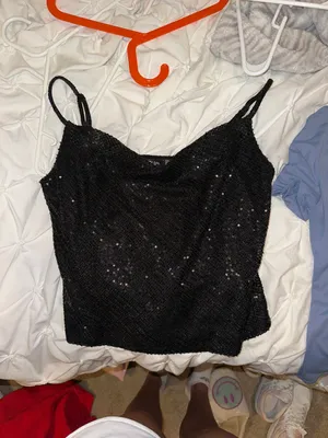 Nasty Gal Cowl Neck Tank thumbnail 1
