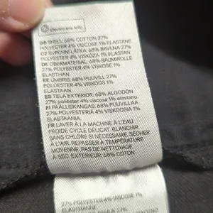 H&M &Denim Woman's Size‎ 4 Black Super Skinny Pull-on Maternity Pants Raw Hem thumbnail 11