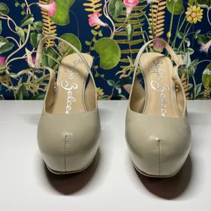 Red bottom nude leather pumps - Sergio Zelcer thumbnail 3