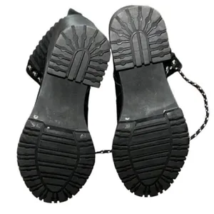 Chelsea & Violet Black Leather Suede Boots(Size 10M) thumbnail 3