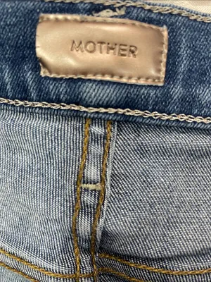 MOTHER Blue The Hustler Ankle Fray Jeans thumbnail 6