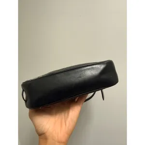 Coach Y2K Signature Demi Pouch Bag Black Grey‎ Jacquard Canvas 6622 Vintage thumbnail 6