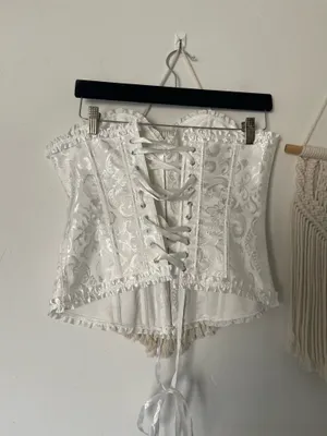 Corset Sleeveless Top Fairycore Renaissance thumbnail 3