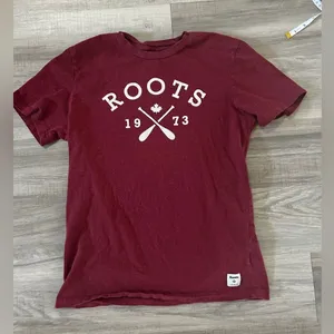 Roots Made In Canada Logo Front Short Sleeve T-Shirt thumbnail 1