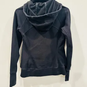 Athleta Black Full Zip Hoodie Jacket Athletic Workout Athleisure Size S thumbnail 6