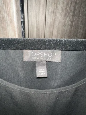 Topshop Black Flowy Layered Top thumbnail 2