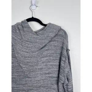 Free People Beach Women's Erica‎ Hoodie Gray Sz M thumbnail 5