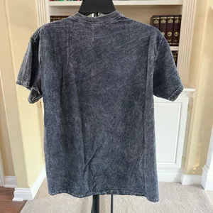 Nirvana Smiley Face Graphic Tee Medium Gray thumbnail 2