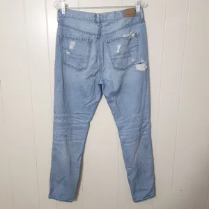 American eagle jeans high rise girlfriend blue size 6 thumbnail 6