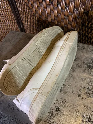 Joie White Leather Sneakers Size 6.5 thumbnail 6