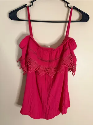 Women's Fuchsia Crochet thumbnail 6