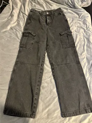 Denim Cargo Pants H&M  thumbnail 1