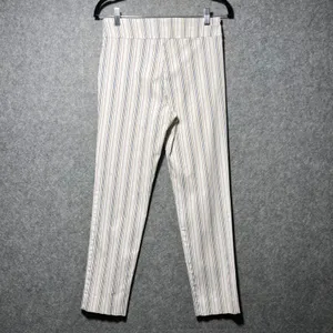 Krazy Larry Striped Stretch Pants Women's Size 10‎ Straight Leg USA thumbnail 8