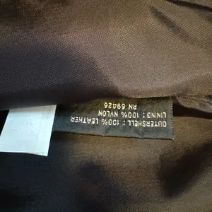 Vintage Wilsons Suede Leather Black Mini Skirt Women’s size 4‎ thumbnail 13