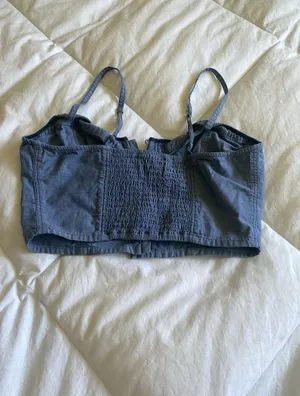 Women’s Abercrombie Jean Corset Bra Top thumbnail 2