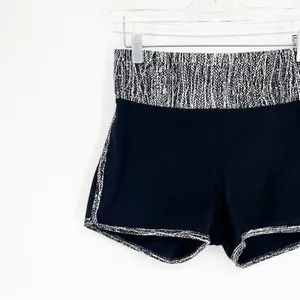 Buffbunny Pull On Workout Shorts Women's Size M Black Gym Girl thumbnail 4