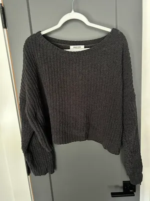 Black Knit Sweater thumbnail 1
