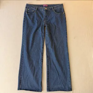 Edikted Jeans XL Low Rise Baggy Wide Leg Y2K Skater Denim 100% Cotton thumbnail 2