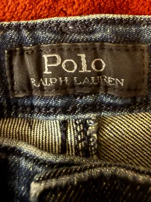 Polo by Ralph Lauren Indigo Straight Leg para niñas Jeans thumbnail 2