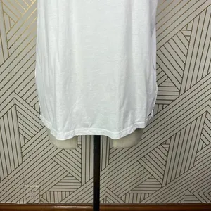 n:Philanthropy Verbena Stripe Shoulder T-Shirt in White Size US‎ Medium thumbnail 6
