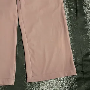 Womens small Halara Flex High Waisted Pleated Wide Leg Work Trousers-misty mauve thumbnail 6