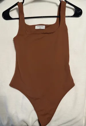 Aritzia Babaton Bodysuit brown thumbnail 1