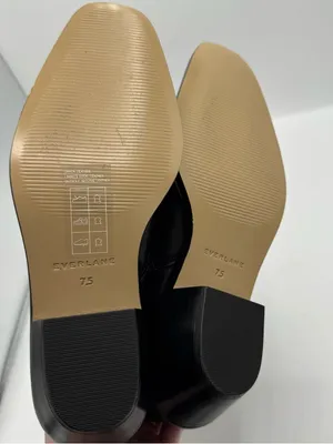 NEW Everlane‎ The Havana Boot Black Leather Size 7.5 Neutral Western Minimalist thumbnail 3