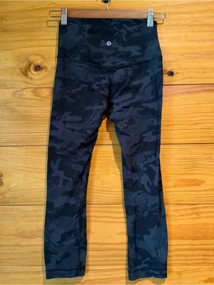 Lululemon Align Crop Leggings 21" Incognito Camo Multi Grey 4 W6AVIS High Rise thumbnail 2