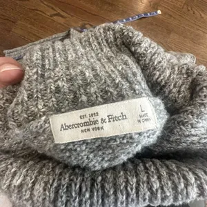Abercrombie & Fitch Y2K Turtleneck Sweater Marled Large M0467 thumbnail 8