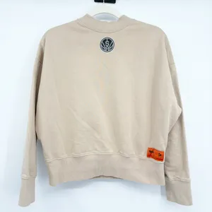 QORE Womens Western Tan San Antonio Spurs Streetwear Mock Neck Sweatshirt‎ S/M thumbnail 8