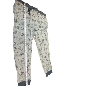 Harry Potter Wizarding World Pajama Set XXL Gray All Over Print Long Sleeve Pant thumbnail 10