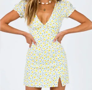 Princess Polly Lemon Dress thumbnail 1