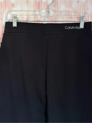 Calvin Klein Reconsidered Comfort Sleepwear Lounge Jogger Black Pants Size XS thumbnail 9