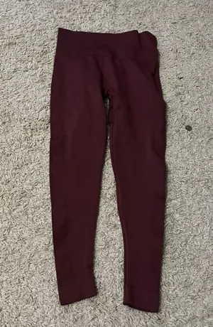 Set Active Brownish Seamless Leggings Size Medium thumbnail 3