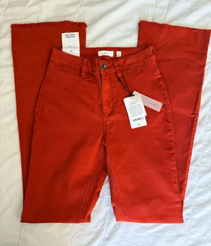 A Loves A orange jeans thumbnail 1